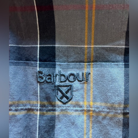 Barbour Men’s Button-Down Shirt Plaid Regular Fit L
 N204 - Picture 5 of 7
